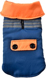 Куртка для собак Pet-it водонепроницаемая на флисовой подкладке светоотражающие полосы размер M 30см