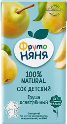 Сок ФрутоНяня Груша с 3 лет 500мл