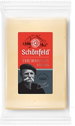 Сыр твердый Schonfeld Swiss Thurmesan полутвердый 52% 150г