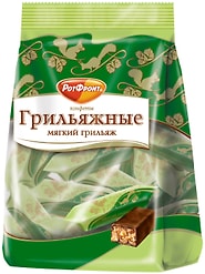 Конфеты Рот Фронт Грильяжные Мягкий грильяж 200г