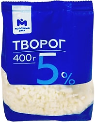 Творог Молочный знак 5% 400г