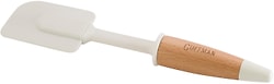 Лопатка кулинарная Guffman силиконовая с ручкой из бамбука белая