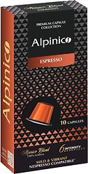 Кофe в капсулах Alpinico Espresso 100% Аpaбика 10шт