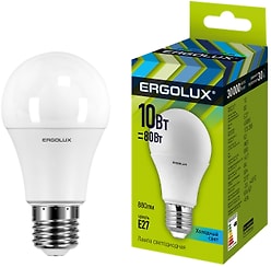 Лампа светодиодная Ergolux LED E27 10Вт