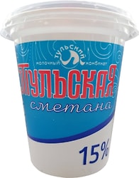 Сметана Тульская 15% 300г