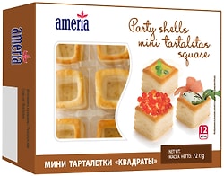 Тарталетки Ameria Мини Квадраты 60г