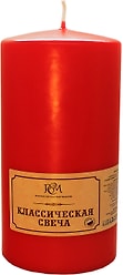 Свеча РСМ Классическая красная 7*15см