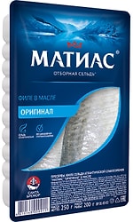 Сельдь Матиас Оригинал филе 250г