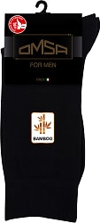 Носки мужские Omsa Classic Bamboo Nero Черный Размер 39-41