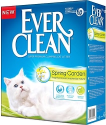 Наполнитель для кошачьего туалета Ever Clean Spring Garden c нежным ароматом весеннего сада 6л