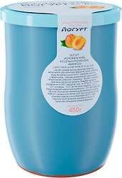 Йогурт Коломенский Питьевой абрикос 3.4-4.5% 450г