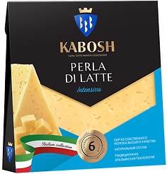 Сыр Kabosh твердый Perla di Latte Intensiva 50% 180г