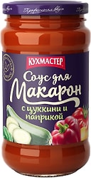 Соус Кухмастер для макарон с цукини и паприкой 400г