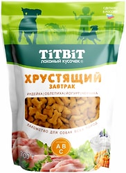 Лакомство для собак TiTBiT Хрустящий завтрак с индейкой 700г