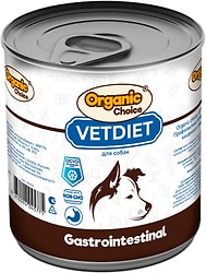 Влажный корм для собак Organic Сhoice VET Gastrointestinal профилактика болезней ЖКТ 340г