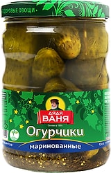 Огурцы Дядя Ваня маринованные 950г