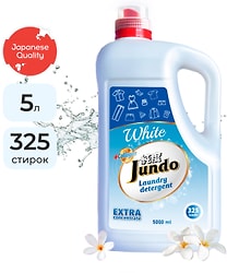 Гель для стирки Jundo White для белого белья 5л