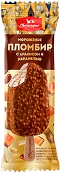 Мороженое Свитлогорье Пломбир с арахисом и карамелью 15% 80г