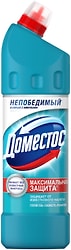 Гель чистящий Доместос Свежесть Атлантики для унитаза защита от бактерий и вирусов 1л