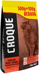Сухой корм для кошек Croque Weight для стерилизованных с курицей 600г