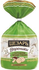 Вареники Цезарь с картофелем и белыми грибами 600г