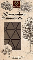 Шоколад Libertad горький 68% 80г