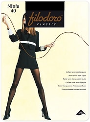 Колготки Filodoro Classic Ninfa 40 Nero Черные Размер 2