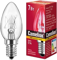 Лампа накаливания Camelion для ночников E14 7Вт