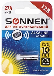 Батарейка Sonnen Alkaline 27А для сигнализаций