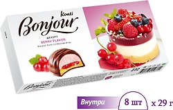 Десерт Konti Bonjour souffle со вкусом ягод 232г