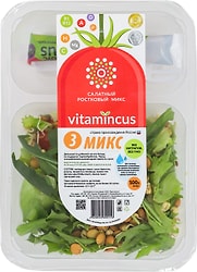 Салатный ростковый микс Vitamincus Микс 3 100г