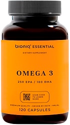 БАД bioniq essential Omega 3 120 капсул