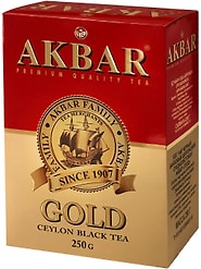 Чай черный Akbar Gold 250г