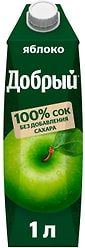 Сок Добрый Яблочный 1л