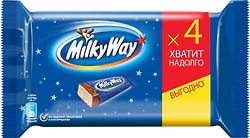 Шоколадный батончик Milky Way Мультипак 4*26г