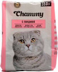 Сухой корм для кошек Chammy Говядина 350г
