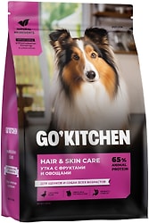 Сухой корм для щенков и собак Go Kitchen беззерновой для всех возрастов для чувствительного пищеварения с уткой 5.44кг