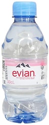 Вода Evian минеральная столовая негазированная 330мл
