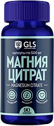 БАД GLS Магния цитрат с витамином В6 500мг 90шт