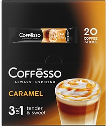 Кофе растворимый Coffesso Caramel 3в1 20шт