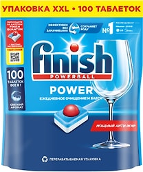 Таблетки для посудомоечных машин Finish Power 100шт