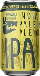 Пиво Волковская пивоварня Ipa 5.9% 0.33л