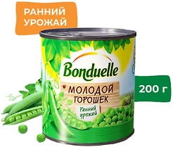 Горошек Bonduelle зеленый Молодой 212мл