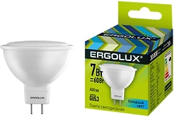 Лампа светодиодная Ergolux LED GU5.3 7Вт
