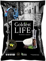 Чипсы Golden Life Сметана с перцем 90г