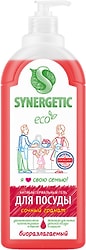 Средство для мытья посуды Synergetic биоразлагаемое с ароматом Сочный гранат 1л