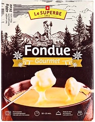 Сыр Le Superbe полутвердый Швейцарское фондю полутвердый 40% 400г