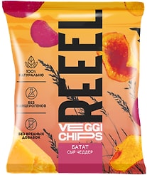 Чипсы Reeel Батат-Сыр Чеддер 30г