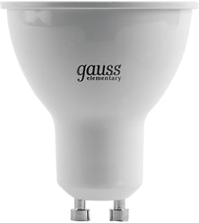 Лампочка светодиодная Gauss Elementary GU10 MR16 5.5W 450lm 4100К LED