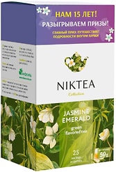 Чай зеленый Niktea Жасмин Эмеральд 25*2г